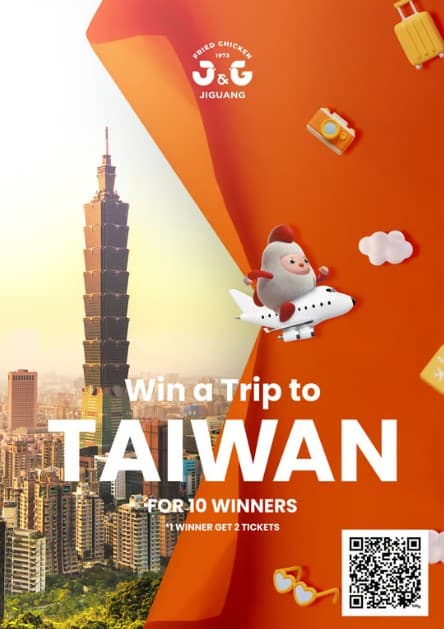 Hanya di Jiguang Fried Chicken Indonesia, Ayam Xiang Xiang Bawa Kamu Liburan ke Taiwan.
