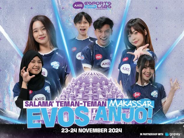 AXIS Esports Labs Berlabuh di Makassar.