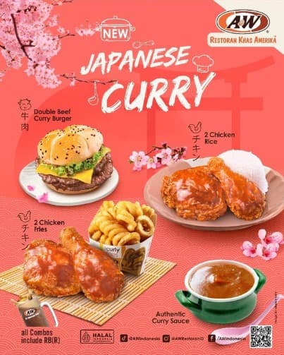 Japanese Curry, Inovasi Menu Baru Bernuansa Jepang dari A&W Indonesia Jelang Akhir Tahun 2024.