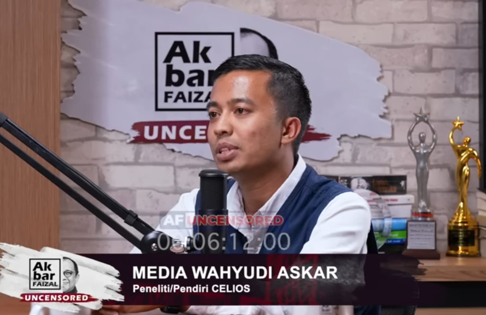 Pendiri Celios, Media Wahyudi Askar (Foto: YouTube Akbar Faizal)