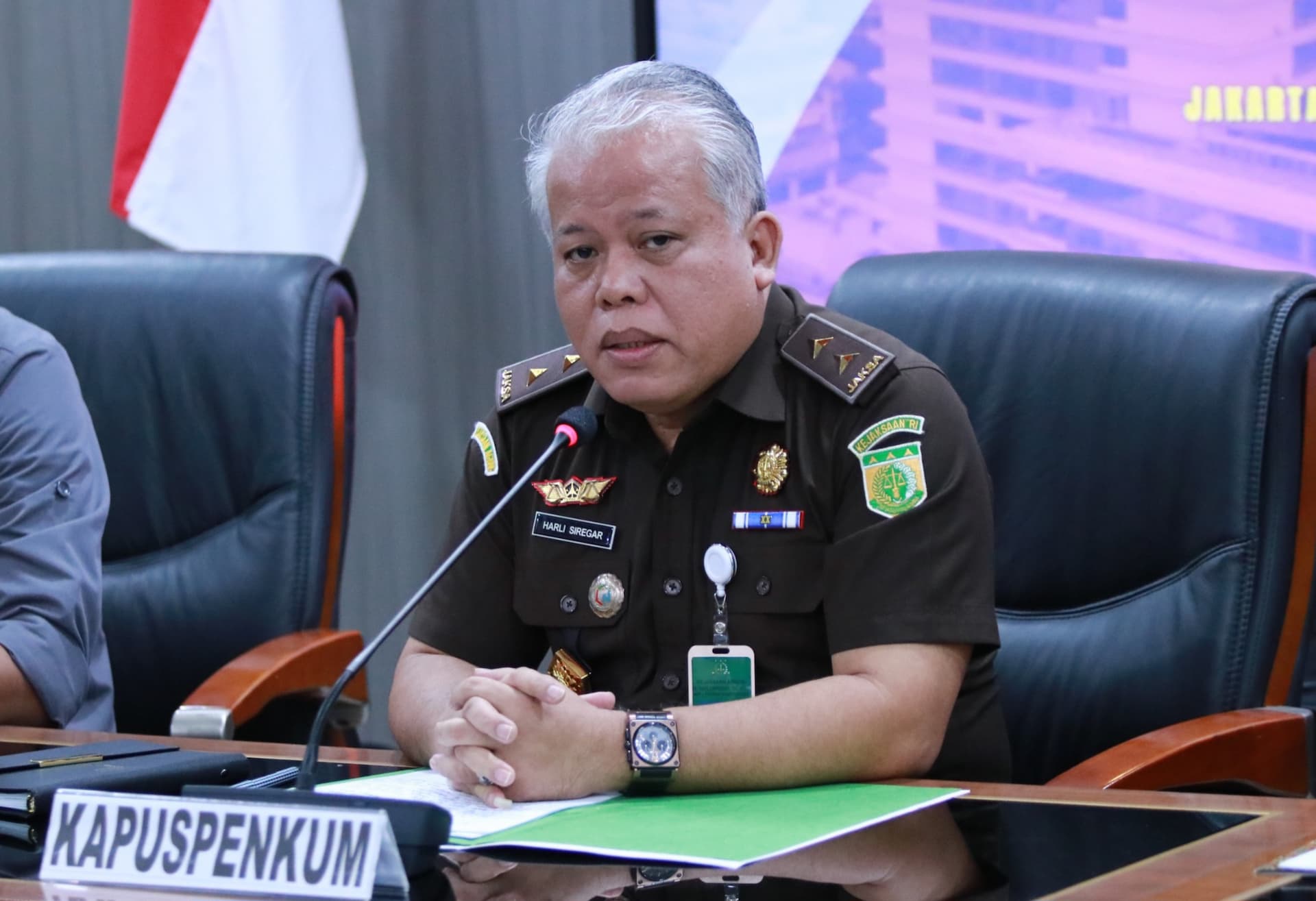 Kepala Pusat Penerangan Hukum (Kapuspenkum) Kejagung Harli Siregar (Foto: Istimewa)