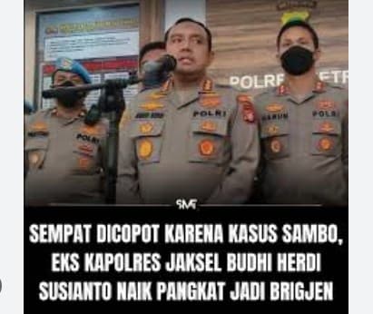 7 Polisi yang Sempat Terseret Kasus Ferdy Sambo Kini Dapat Promosi Jabatan Usai Kembali Aktif Bertugas.