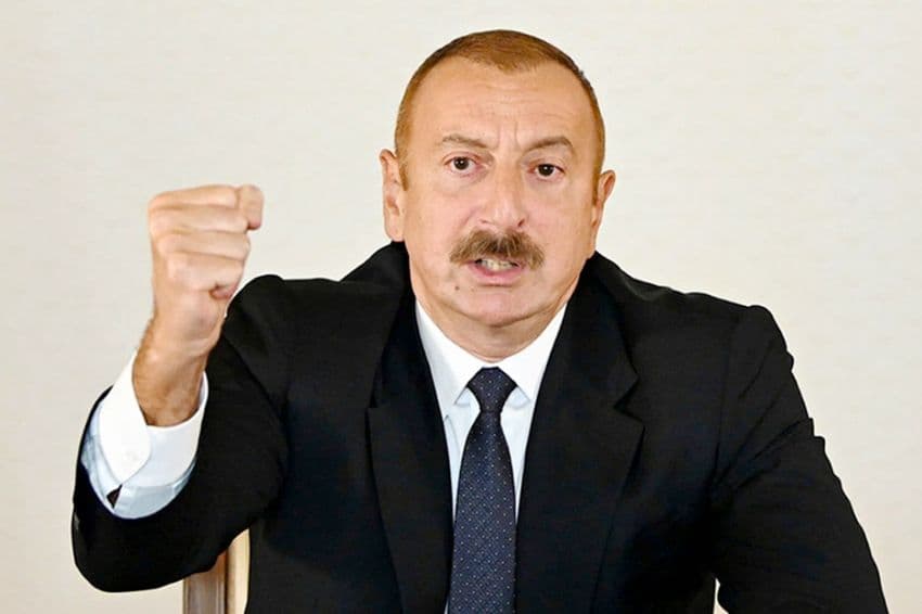 Presiden Azerbaijan Ilham Aliyev. (Foto: The Telegraph)