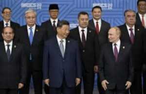KTT BRICS di Kazan, Rusia, Kamis 24 Oktober 2024 (Foto: AP)