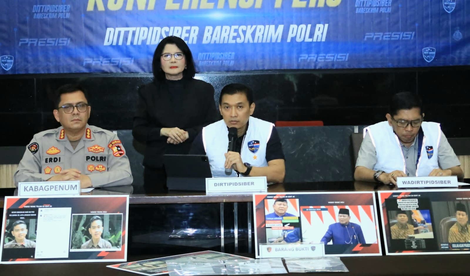 Bareskrim ungkap sindikat deepfake catut pejabat negara