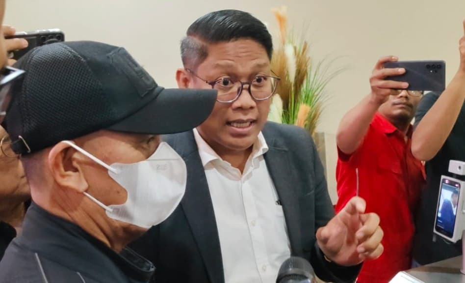 Kepala Desa Kohod, Arsin di Mabes Polri, Jakarta Selatan (Foto: Hastina/REQnews)