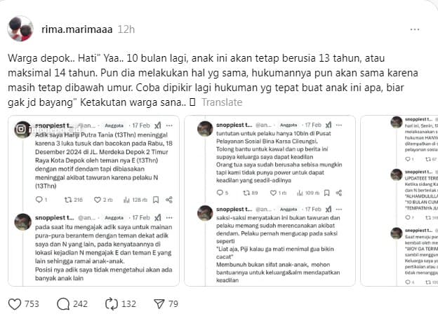 Kasus Siswa SMP di Depok Tewas Ditusuk Teman, Keluarga Korban Tuntut Keadilan dan Beberkan Fakta Mengejutkan Ini