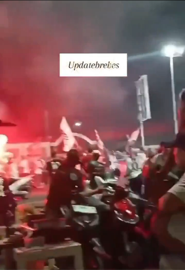Viral Video Konvoi Motor Sambil Bawa Flare di Tegal, Pedagang di Sekitar Lokasi Langsung Lakukan Ini!