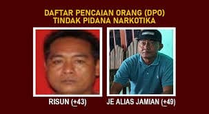 Dua bandar narkoba di Kabupaten Pamekasan, Madura yang Jadi DPO (Foto:Istimewa)