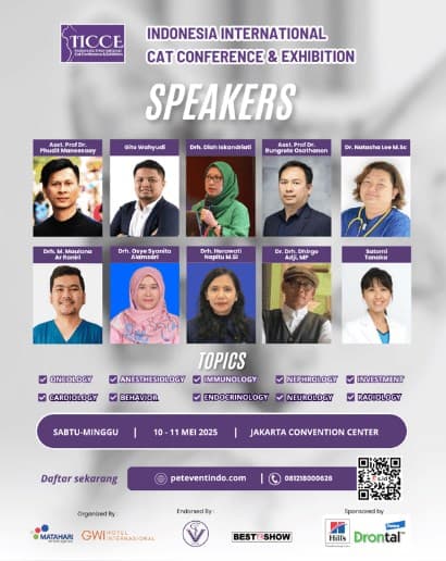 Ajang Terbesar Bagi Para Pecinta Kucing! Indonesia International Cat Conference & Exhibition (IICCE) 2025 Segera Digelar di Jakarta