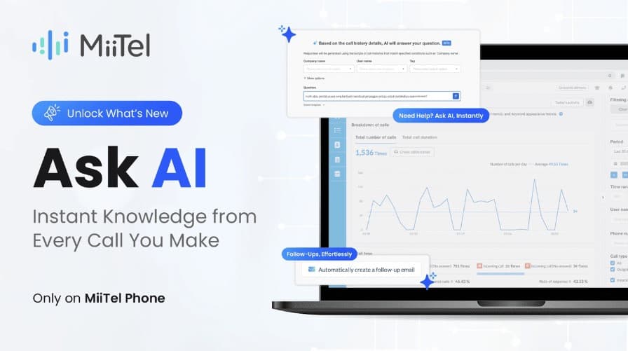 MiiTel Luncurkan Ask AI, Fitur Mirip ChatGPT untuk Analisis Panggilan Bisnis