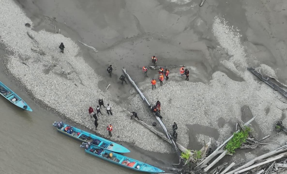 Proses pencarian Iptu Tomi S Marbun di Papua Barat (Foto: Polri)