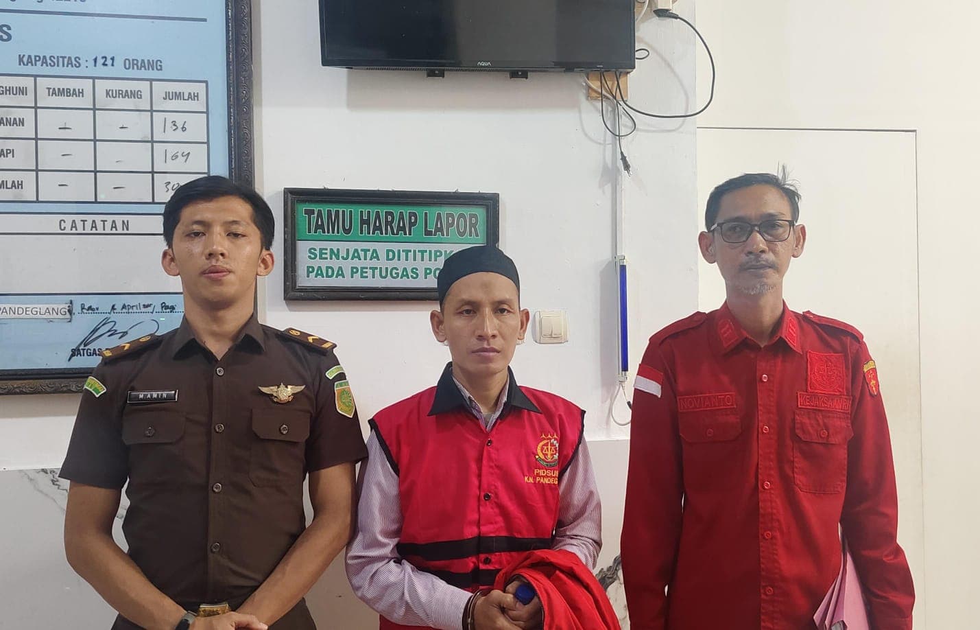 Penangkapan DPO kasus korupsi di Pandeglang, Banten (Foto: Kejati Banten)