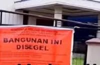 Ilustrasi Penyegelan (Foto:Istimewa)