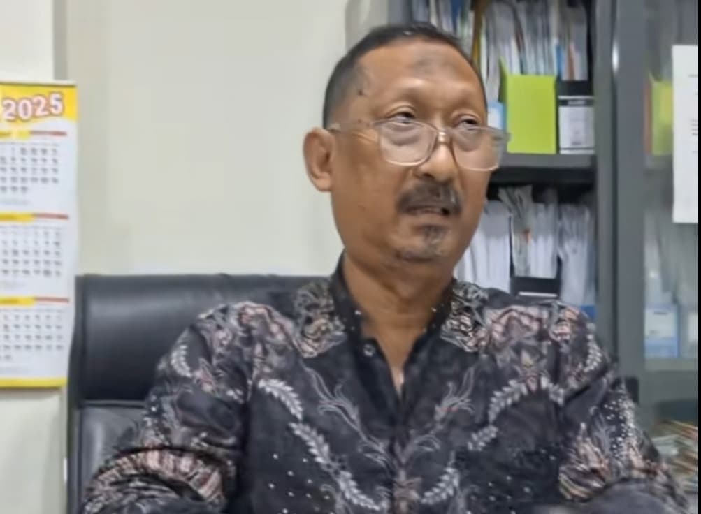 Pegawai BPN Kabupaten Kediri, Jawa Timur (Foto: TikTok Detikzone)