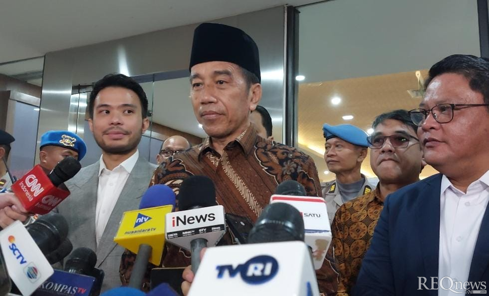 Presiden ke-7 RI Joko Widodo di Bareskrim Polri, Jakarta Selatan (Foto: Hastina/REQnews)