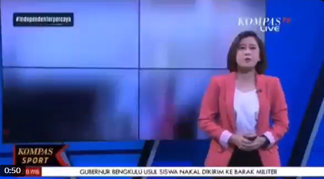Menyayat Hati! Video Viral Prensenter Kompas TV Gita Maharkesri Menangis Saat Siaran Pasca Kena PHK Massal