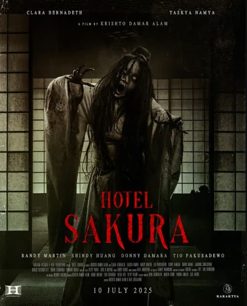 Film Horor Terbaru 'Hotel Sakura' Hadirkan Teror Jepang dengan Nuansa Mistis yang Berbeda