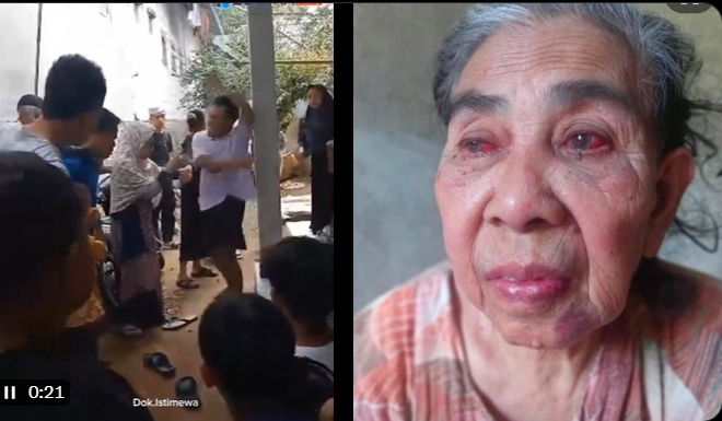 Viral Seorang Nenek Dipukul Pria Gegara Dituduh Menculik, Warganet: Yang Mukul Boleh Dipatahkan Tangannya?