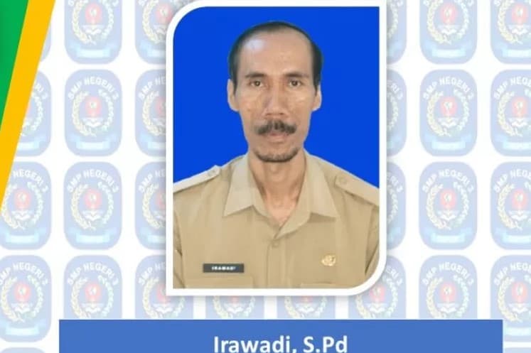 Tampang IR, Oknum Guru SMP di Depok yang Diduga Lecehkan Belasan Murid. (Foto: X)