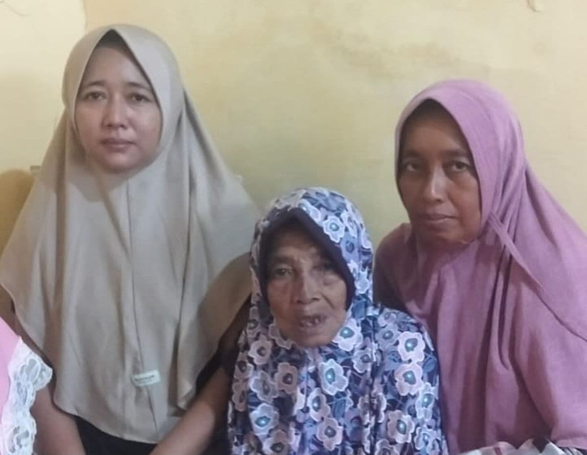 Anak Titipkan Ibu ke Panti Jompo, Usai Viral Diambil Lagi (Foto: Instagram)