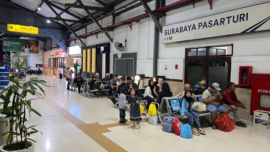Kereta dan Rute Favorit Pilihan Penumpang Selama Libur Idul Adha 1446 H.
