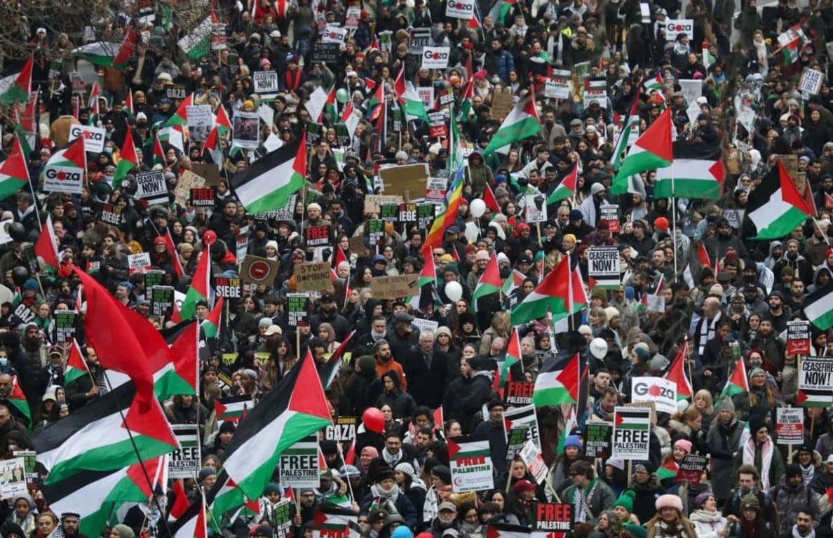Aksi Global March to Gaza Diikuti 10 WNI di Antaranya Artis Zaskia Adya Mecca dan Wanda Hamidah