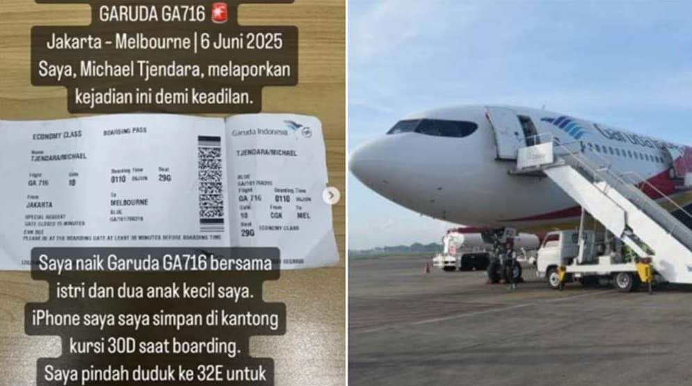 Imbas Viralnya Kasus Dugaan Pencurian iPhone Penumpang, Garuda Indonesia Bebastugaskan Seluruh Kru Pesawat