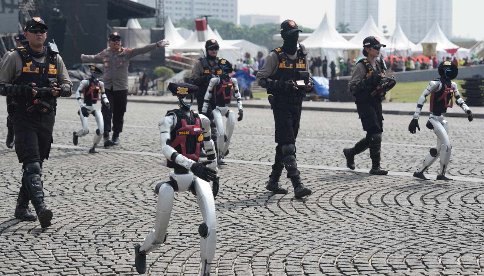 Polri Gunakan Anggaran 2026 untuk Pengadaan Robot Humanoid hingga Robodog