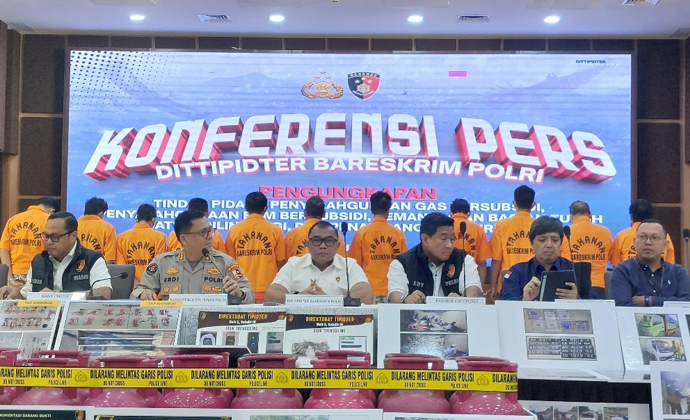 Bareskrim Ungkap Kasus Gas Elpiji Oplosan 3 Kg di Sidoarjo, Kerugian Negara Capai 7,9 Miliar!
