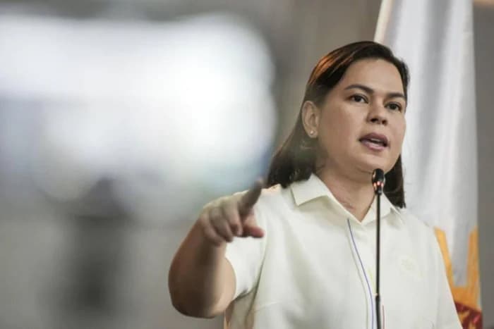 Wapres Filipina Sara Duterte tak Bisa Menghindari Sidang Pemakzulan