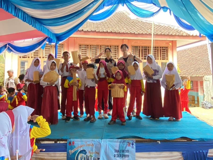 Festival Karya Seni "GEMINA" Mengajak Anak-Anak SDN 2 Situregen Kenali Mitigasi Bencana dengan Kreatif dan Edukatif