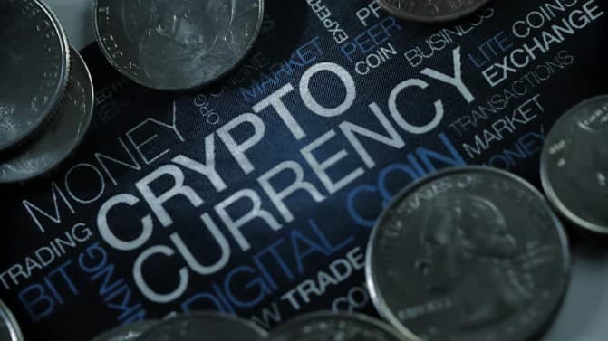 Ilustrasi cryptocurrency