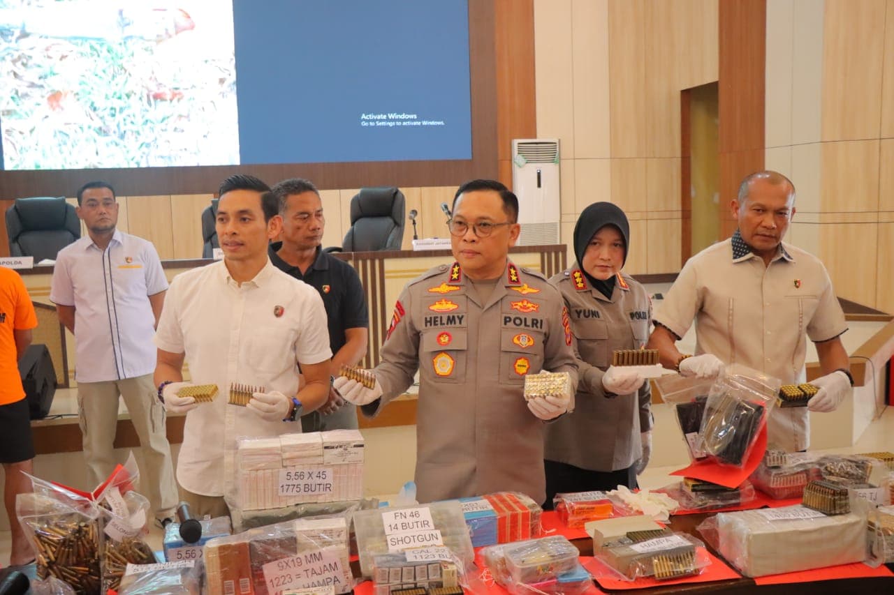 Ketua Perbakin Purbalingga Terlibat Skandal Sindikat Senpi Ilegal, Ribuan Amunisi Disita (Foto:Istimewa)