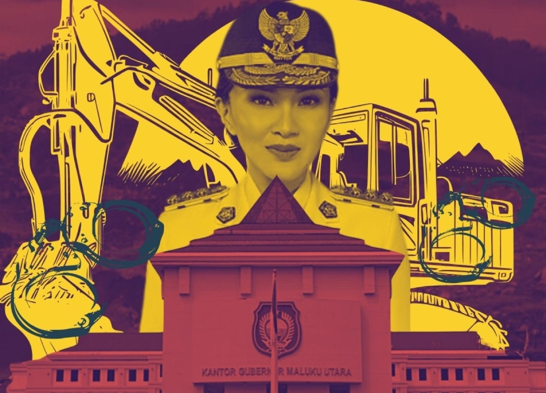 Gubernur Maluku Utara  Sherly Tjoanda (Foto: JATAM)