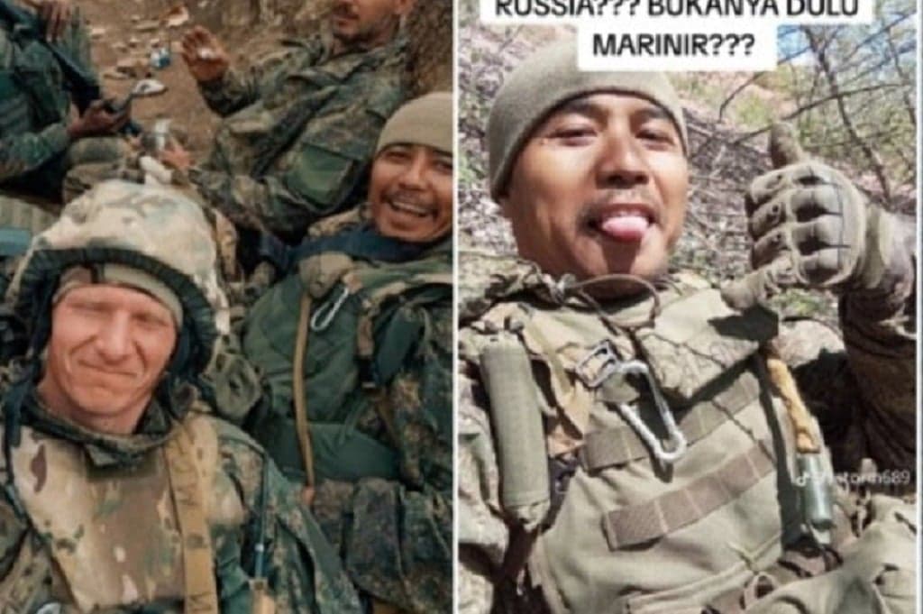 Mantan Prajurit Marinir TNI, Satria Arta Kumbara Menjadi Tentara Bayaran Rusia (Foto:Istimewa)
