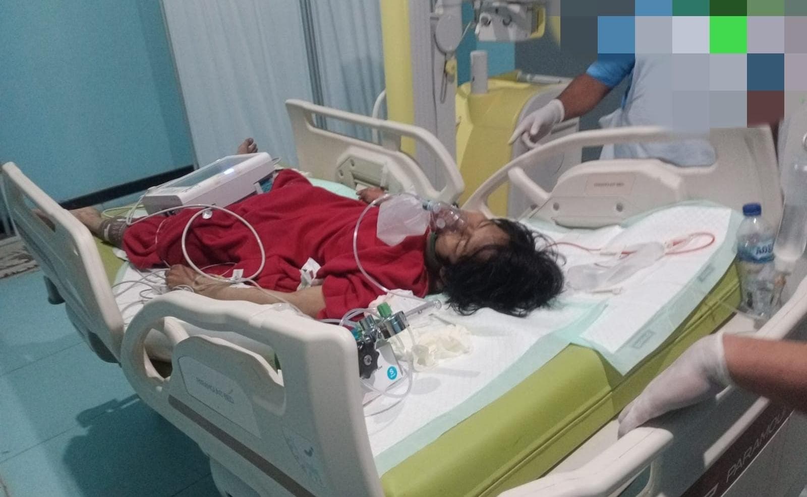 Seorang tukang ojek jadi korban penganiayaan OTK di Papua Tengah (Foto: Polri)