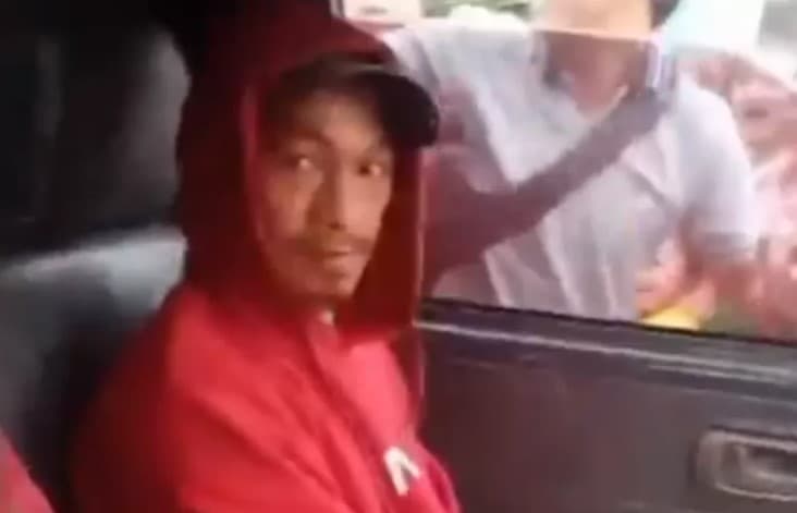 Tampang salah satu pelaku rudapaksa siswi SMP di Pasuruan. (Foto: Twitter @Heraloebss)
