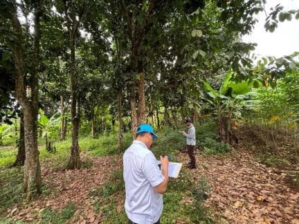 Tanah milik Benny Tjokro yang berhasil dilelang Kejaksaan Agung (Foto: Kejaksaan)