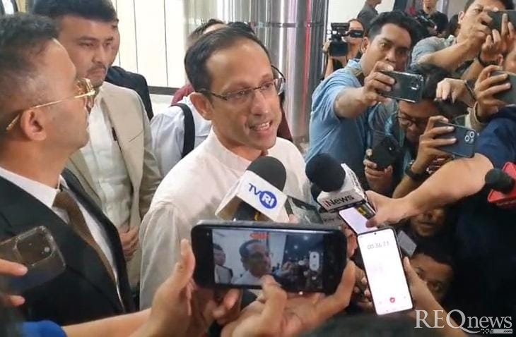 Eks Mendikbud Ristek Nadiem Makarim (Foto: Hastina/REQnews)