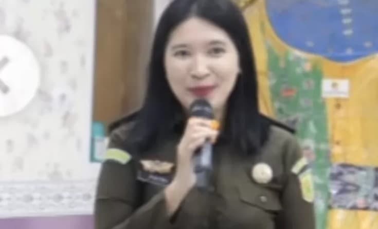 Sosok Inda Putri Manurung, Jaksa yang Viral Gegara Ribut dengan Nikita Mirzani di Persidangan. (Foto: TikTok)