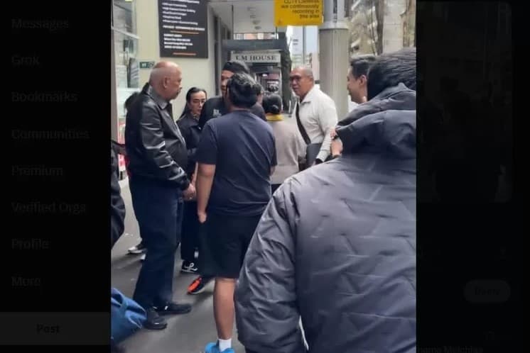 Anggota DPR Melchias Marcus Mekeng Digeruduk Diaspora di Australia. (Foto: X/@_gladhys)