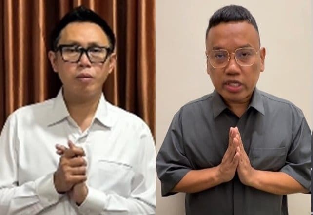 Eko Patrio dan Uya Kuya, dua di antara sejumlah anggota DPR yang dinonaktifkan. (Foto: Instagram)