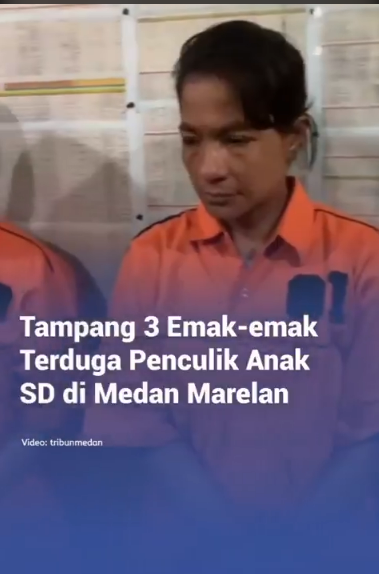 Ini Tampang Wanita Pelaku Penculikan Anak SD di Medan yang Tega Ancam Bunuh Jika Tidak Ditebus