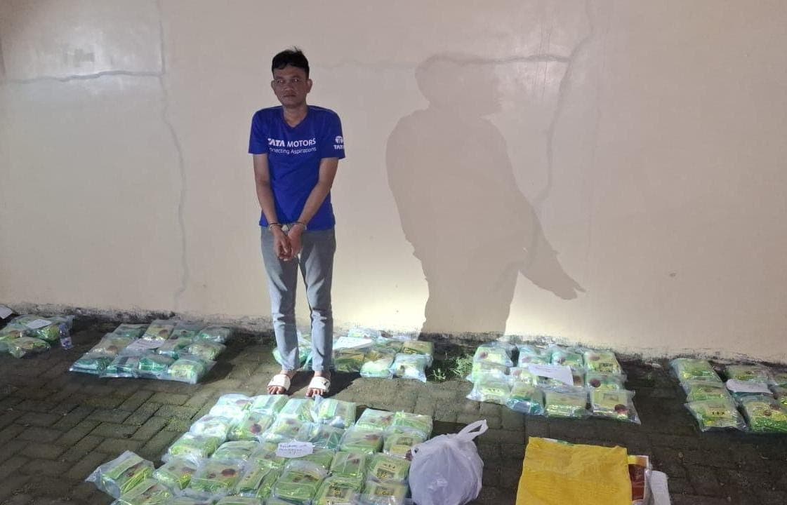 Pengungkapan kasus narkoba di Sulawesi Selatan (Foto: Polri)