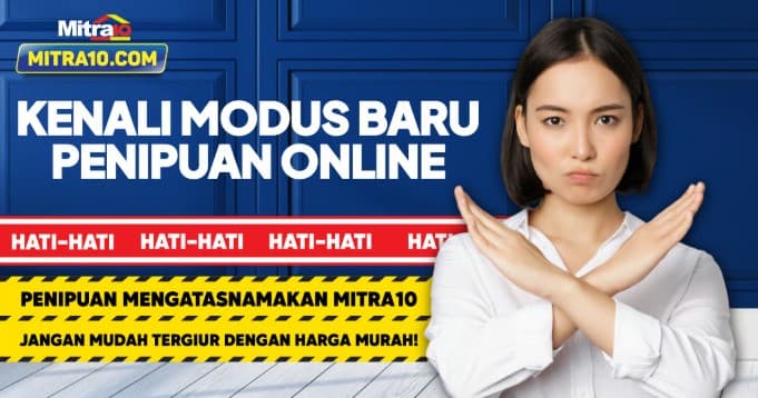 Lagi Marak Modus Penipuan Mengatasnamakan Mitra10.