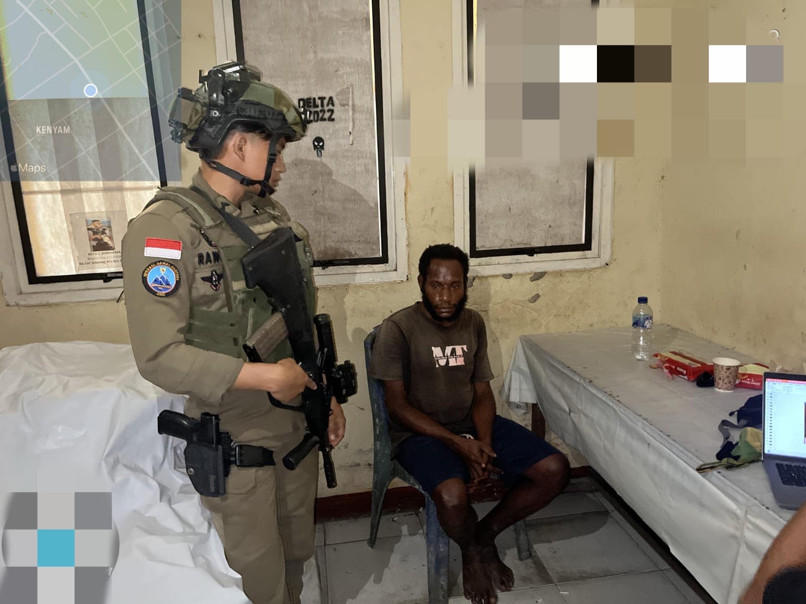 Satgas Damai Cartenz Tangkap Anggota KKB Pimpinan Egianus Kogoya di Nduga Papua