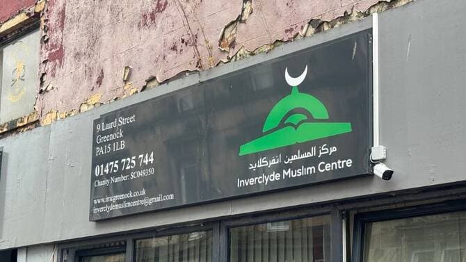 Inverclyde Muslim Centre di Skotlandia. Foto: ArabNews