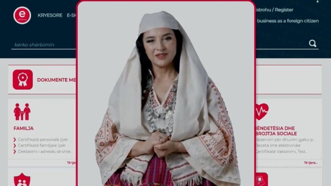Diella, bot kecerdasan buatan yang diangkat sebagai menteri. Foto: VINnews
