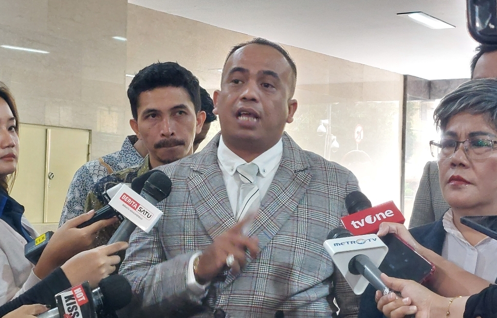 Kuasa Hukum Lisa Mariana, Jhon Boy Nababan (Foto: Hastina/REQnews)